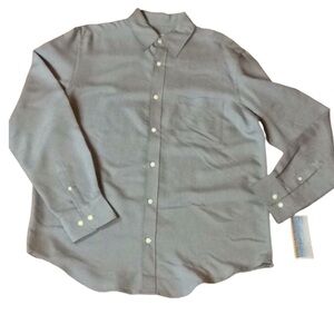 Breakwater long sleeve shirt Khaki/brown color Size Medium